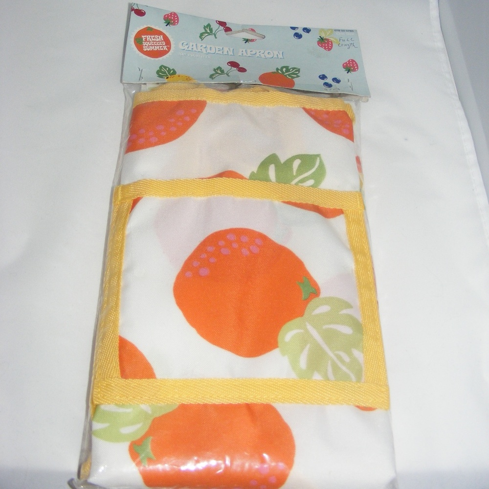 Oranges citrus Fruit Summer Garden Kitchen Apron